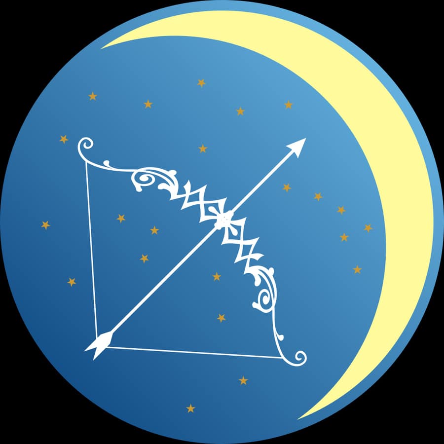 Luna in Sagittario