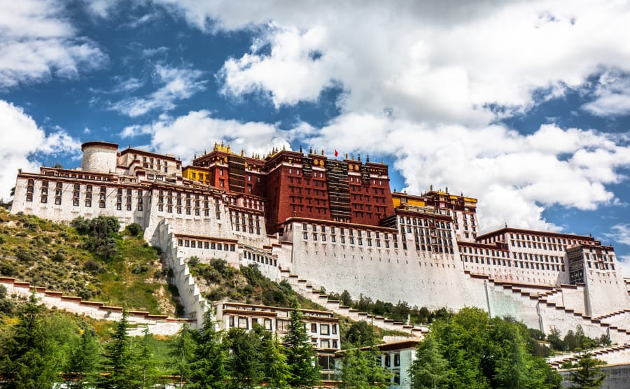 tibet lhasa palazzo potala