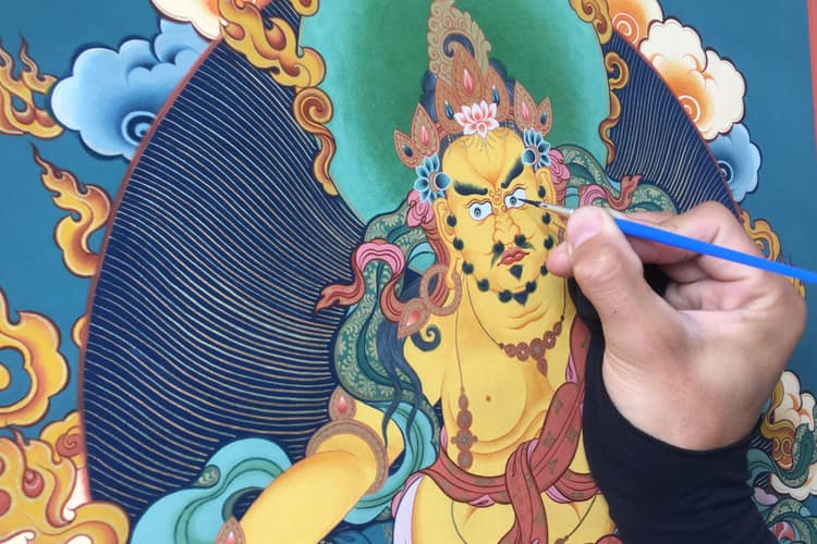 thangka buddista