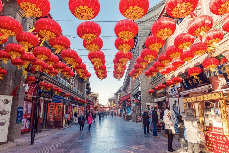 Lanterne rosse capodanno cinese